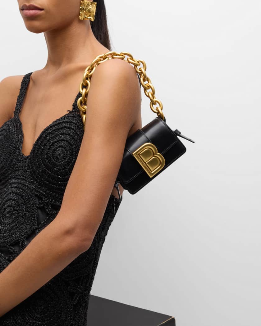 Nia Micro Flap Leather Shoulder Bag