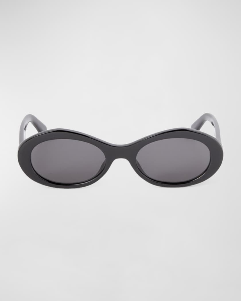 Edison Oval Acetate Sunglasses 