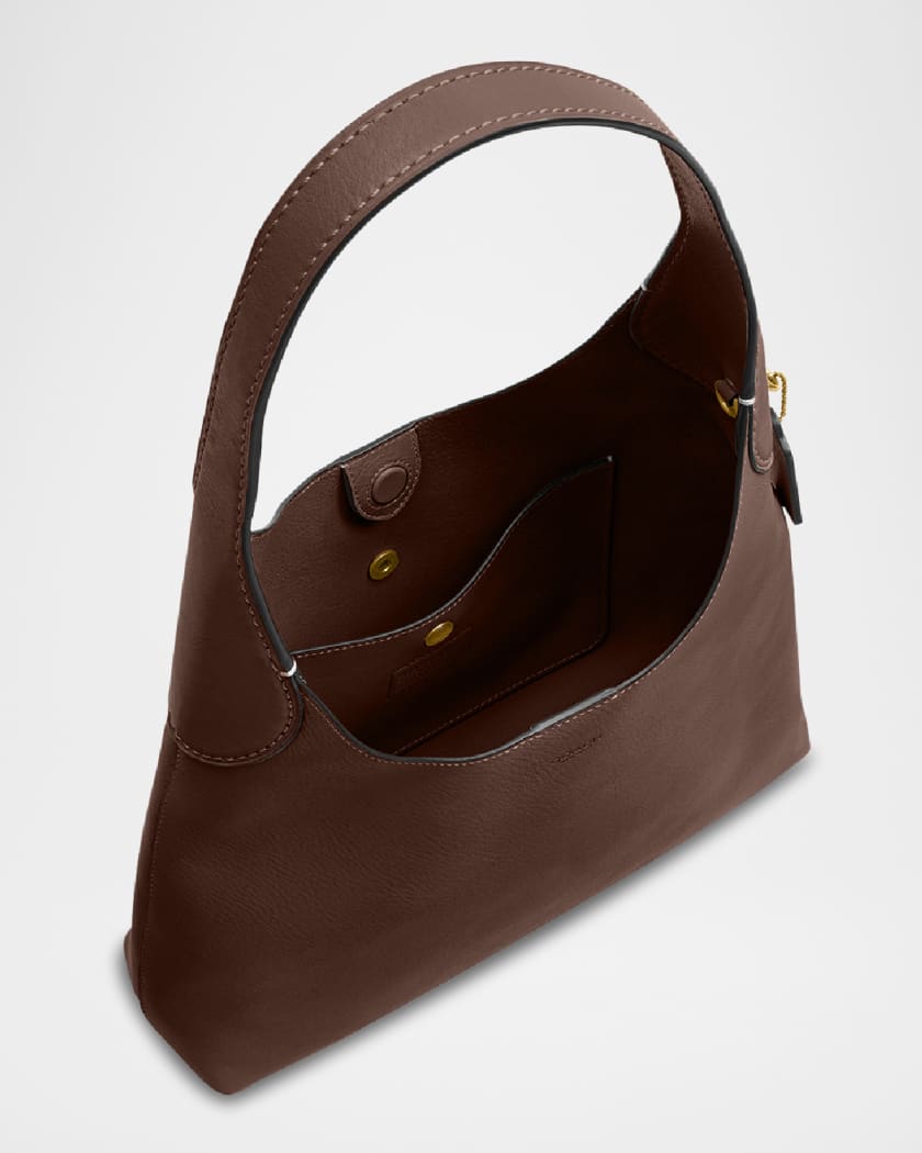 Courage 28 Grain Leather Shoulder Bag