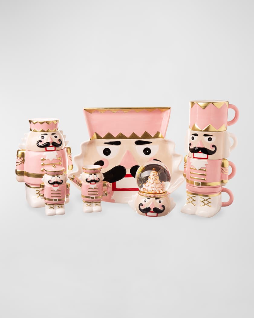 Nutcracker Stacking Mugs, Set of 4