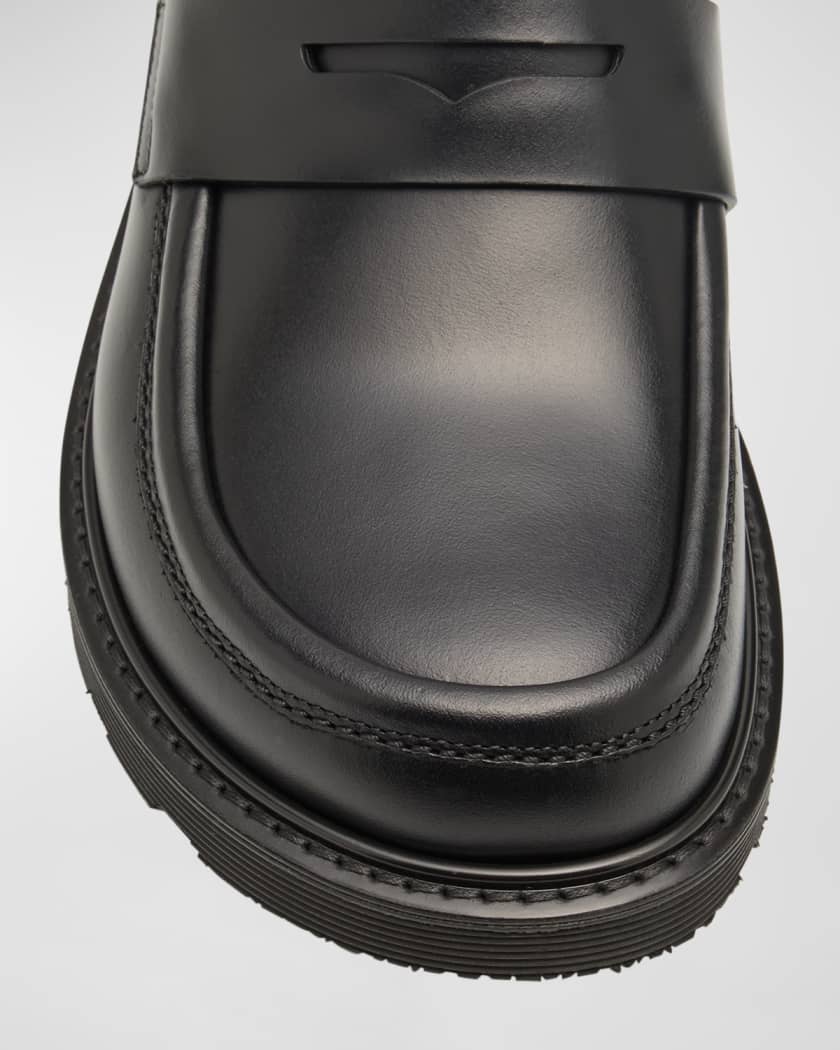 Blaze Leather Penny Loafers