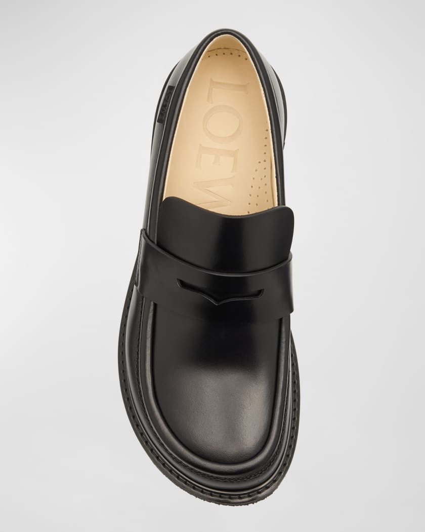 Blaze Leather Penny Loafers