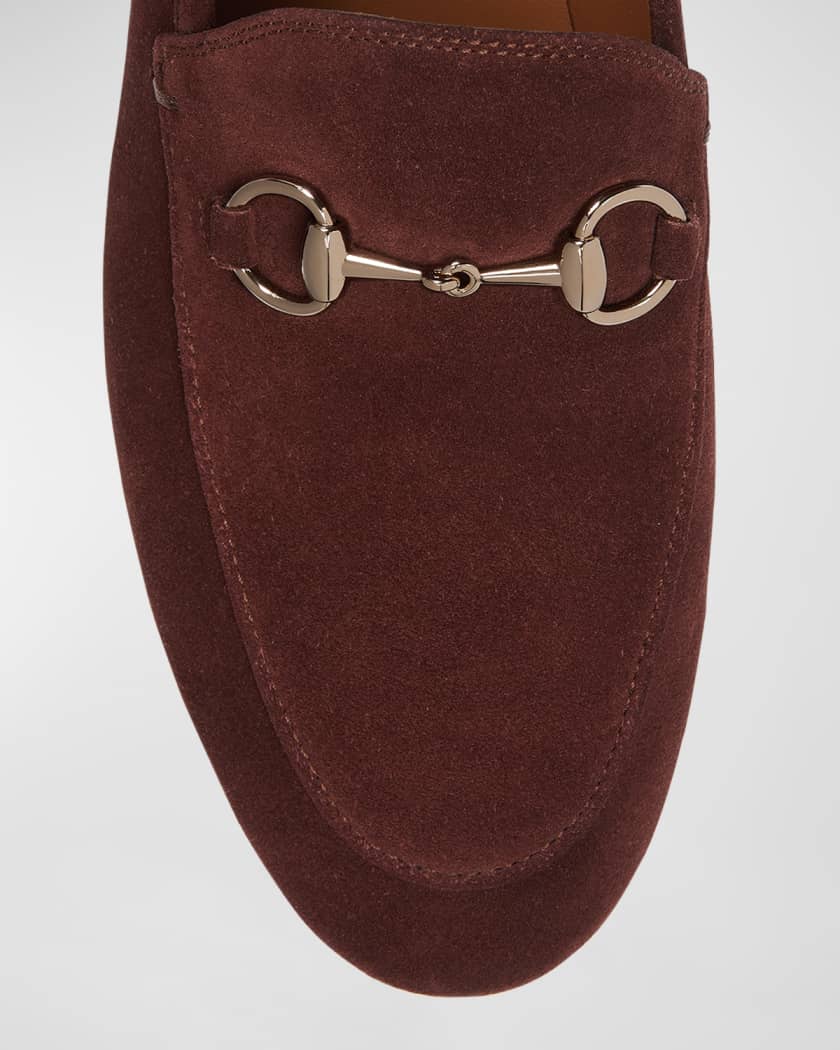Jordaan Suede Horsebit Loafers
