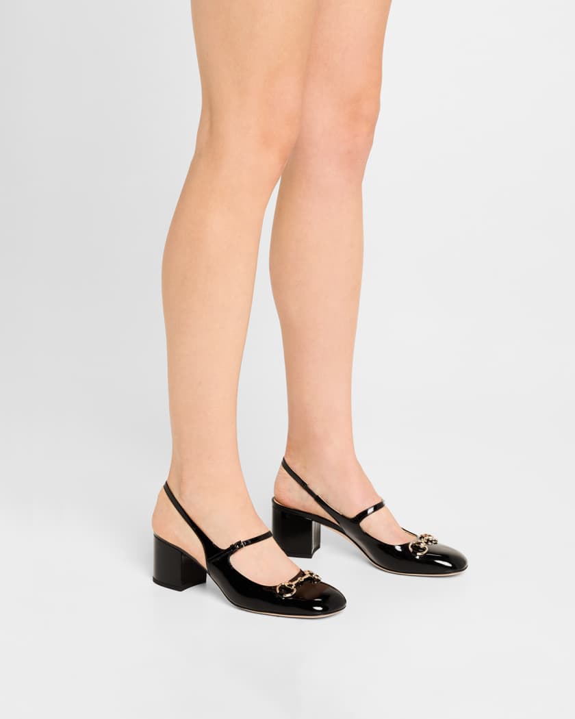 leather sling back shoes クロッグサンダル　24 845891_AAFK1_1000_001_090_0000