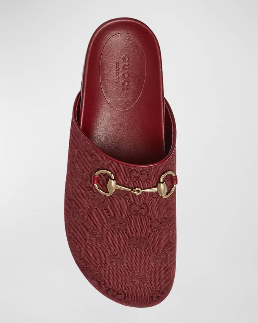 Sol Monogram Canvas Bit Mules