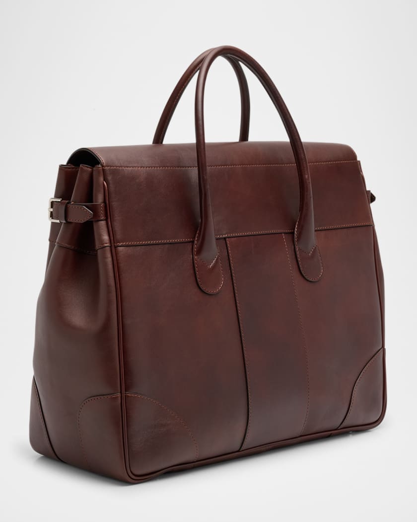Men's Leather Travel Bag
