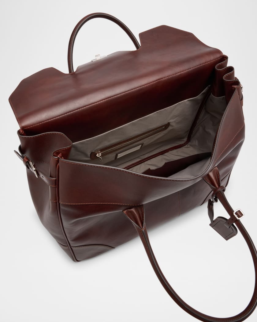 Men's Leather Travel Bag