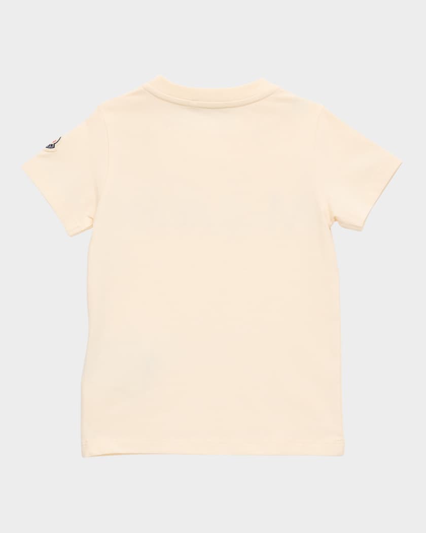 Girl's Embroidered Logo-Print T-Shirt, Size 3M-3