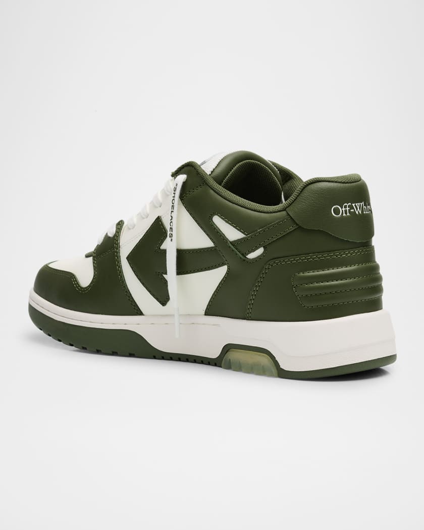 Men's Out Of Office Leather Low-Top Sneakers