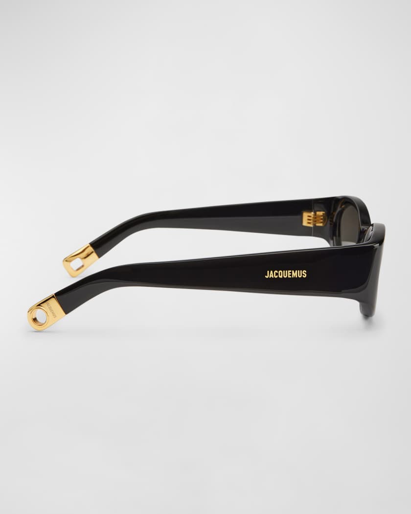 Les Lunettes Acetate Oval Sunglasses