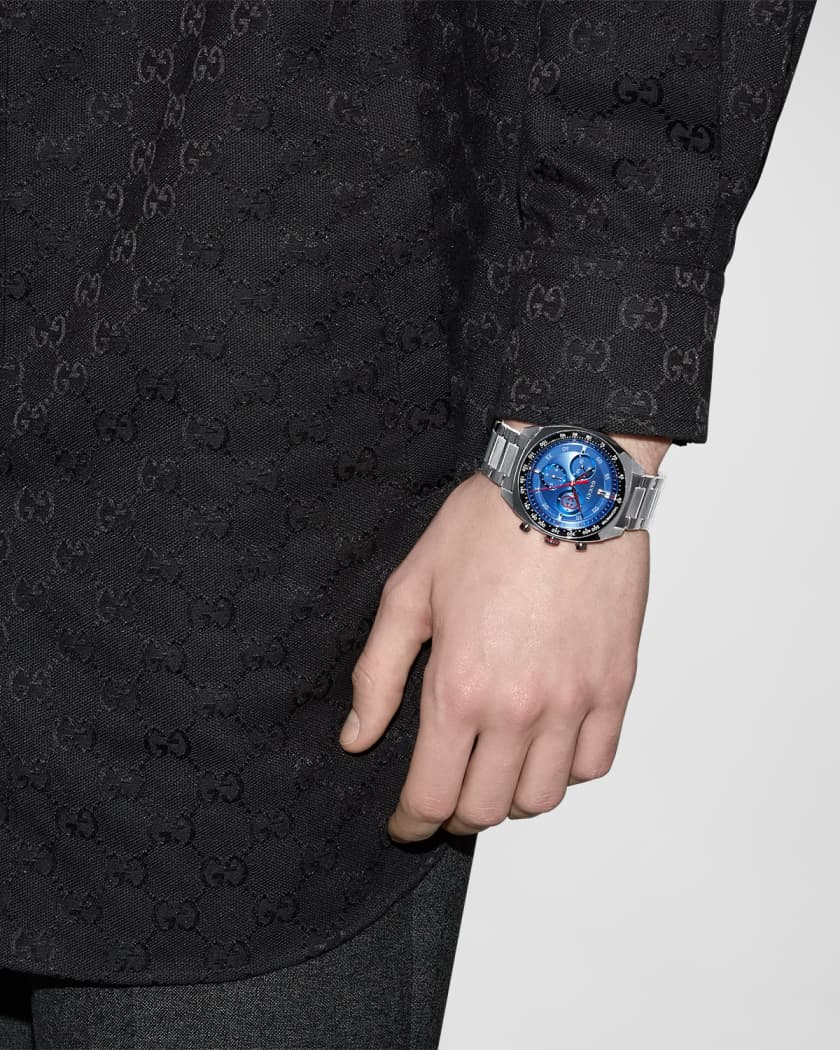 Stainless Steel Chronograph Watch, 41mm