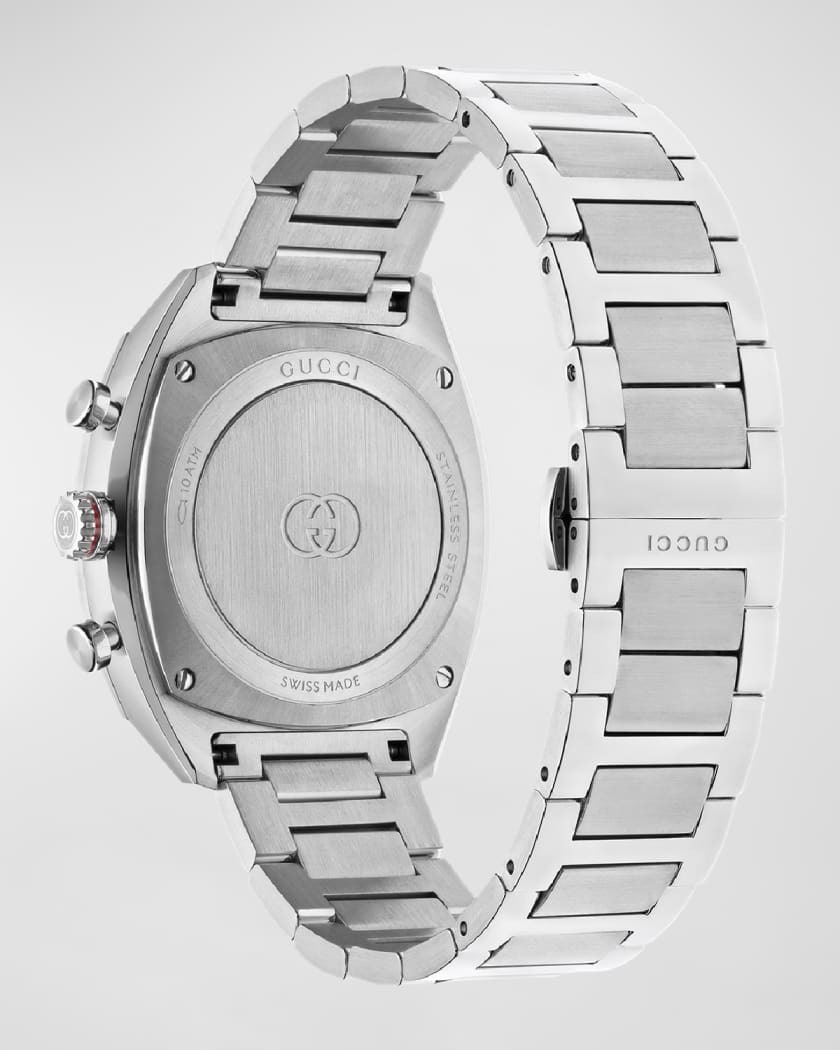 Stainless Steel Chronograph Watch, 41mm