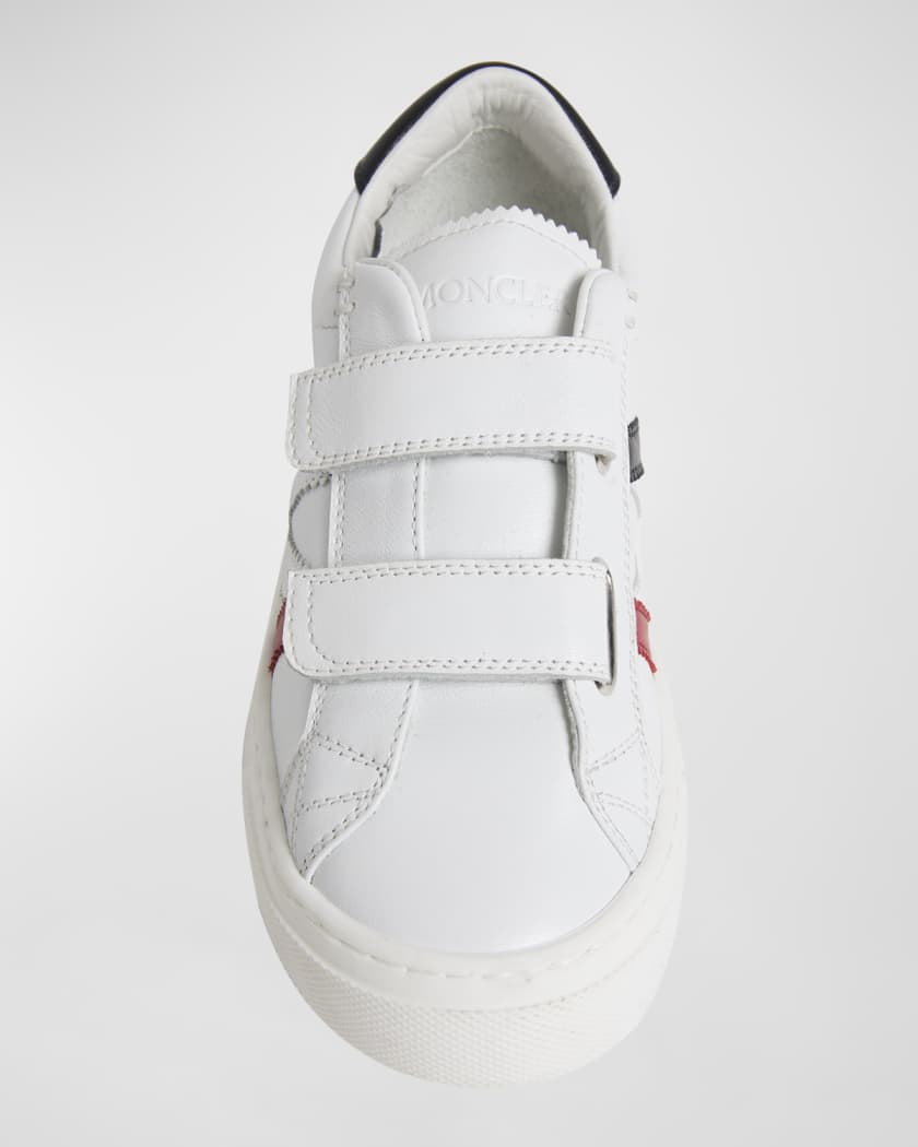 Kid's Monaco Low Top Leather Sneakers, Size Toddlers/Kids