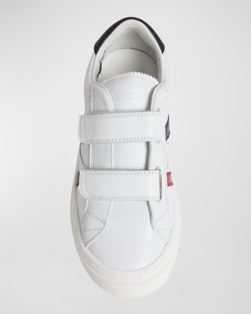 Kid's Monaco Low Top Leather Sneakers, Size Toddlers/Kids