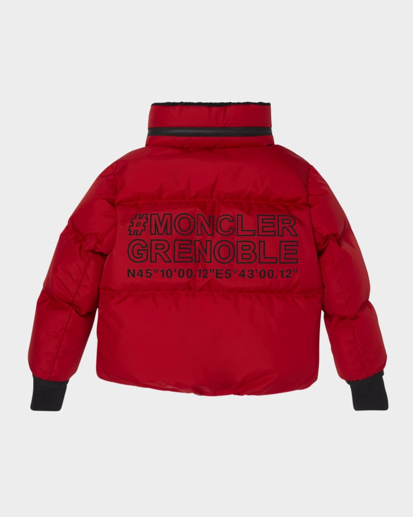 Girl's Verdons Logo-Print Jacket, Size 8-14