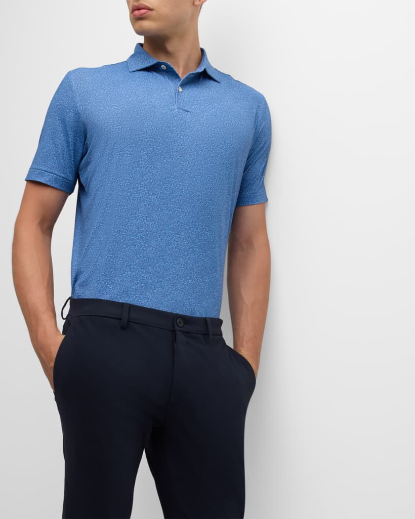 Men's Radio Star Performance Jersey Polo Shirt