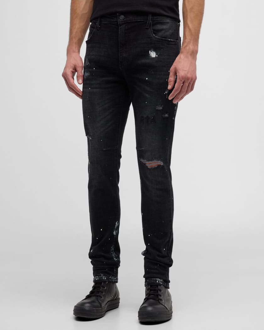 Men's Clayton Distressed Skinny Jeans