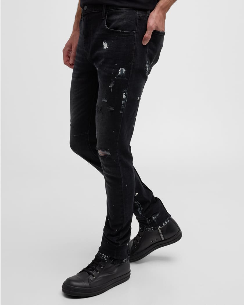 Men's Clayton Distressed Skinny Jeans