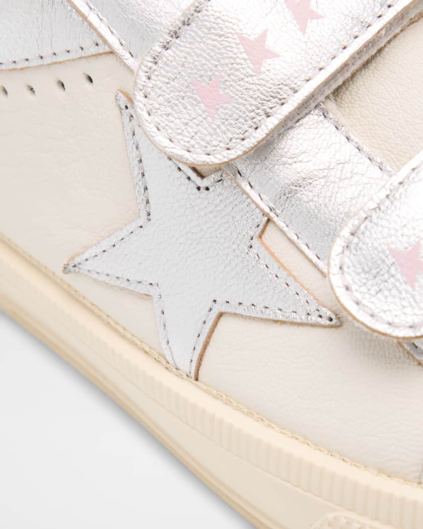 Girl's May School Laminated Star Nappa Leather Sneakers, Toddlers/Kids