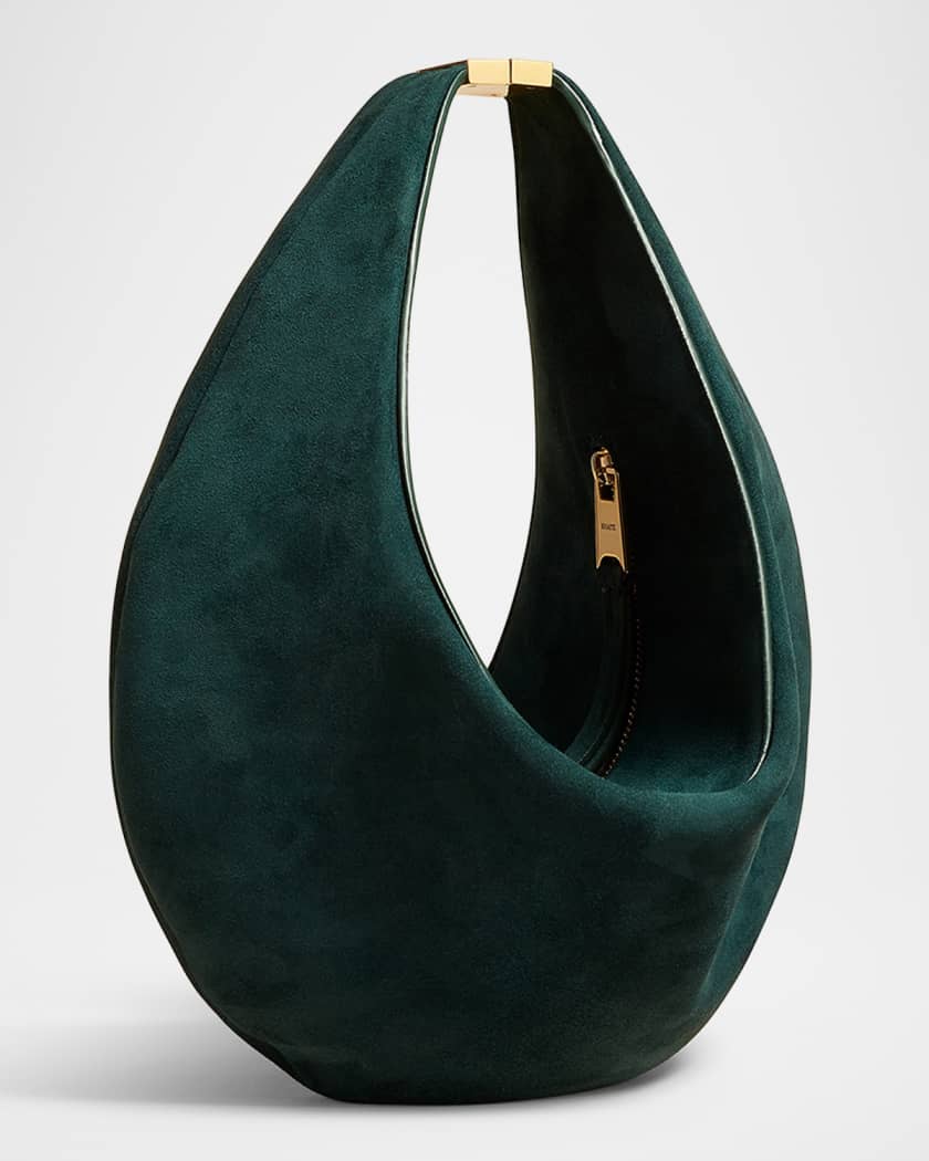 Olivia Small Suede Shoulder Bag