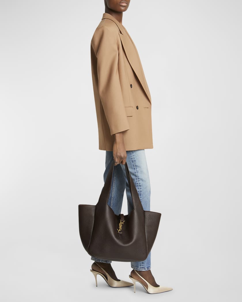 Bea YSL Tote Bag in Deer Leather
