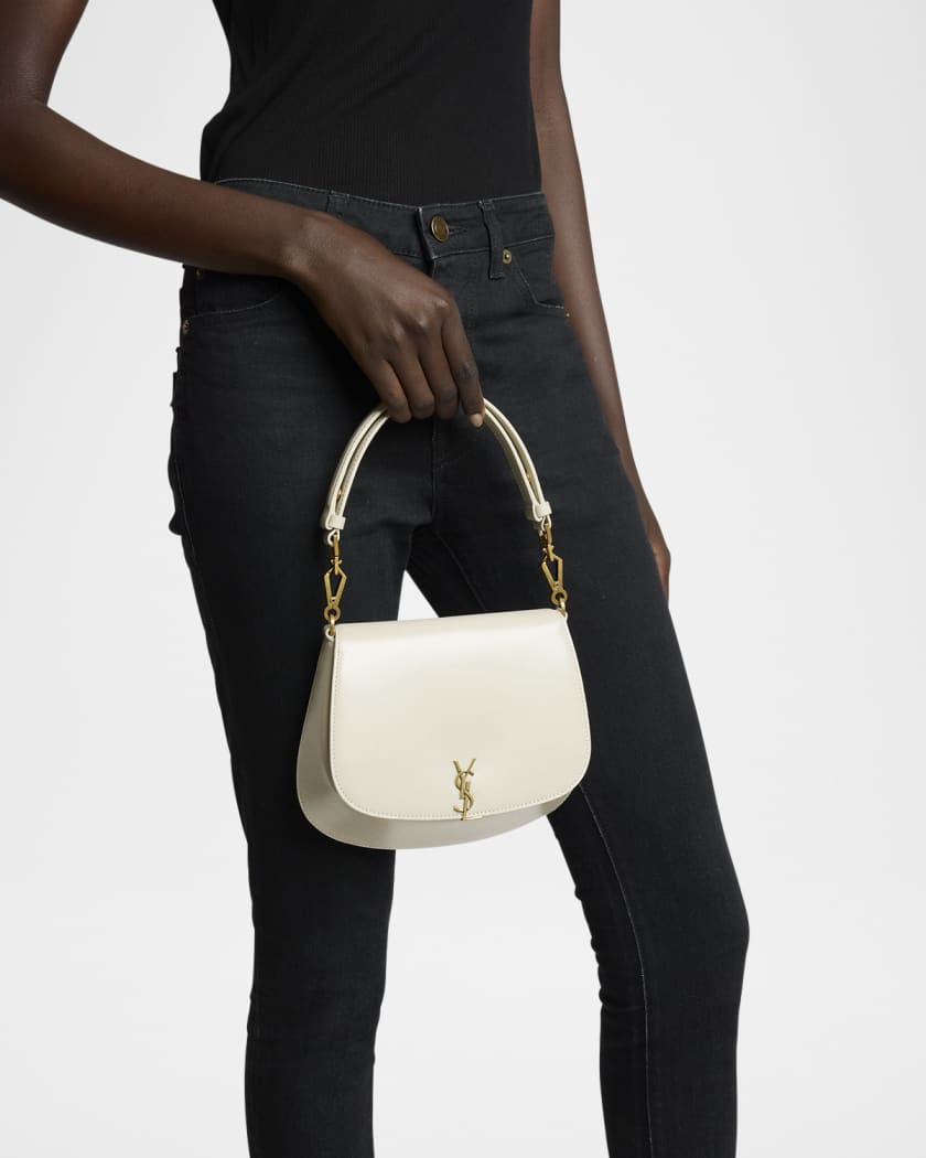 Voltaire Top-Handle Bag in Smooth Leather