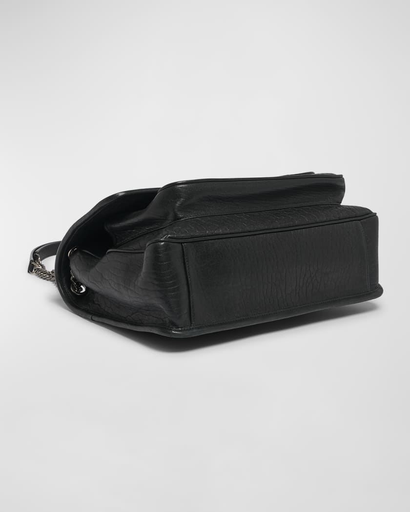 Niki Large YSL Shoulder Bag in Lambskin Leather