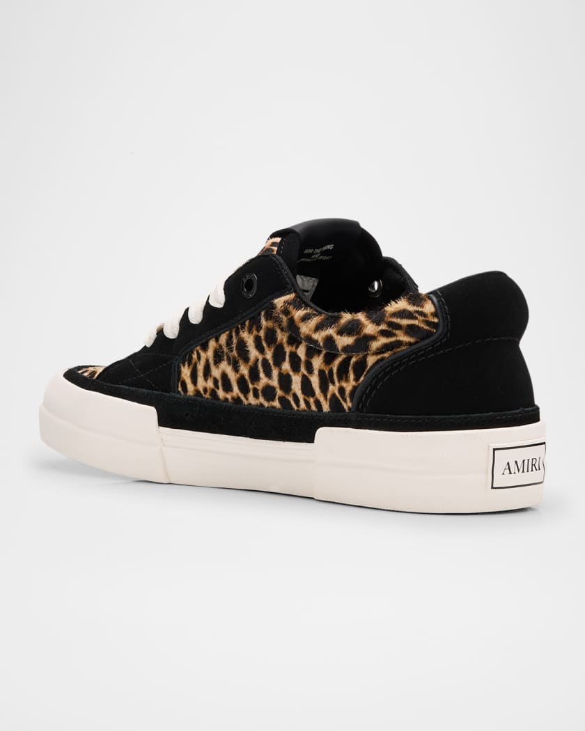 Men's Leopard Sunset Low-Top Sneakers