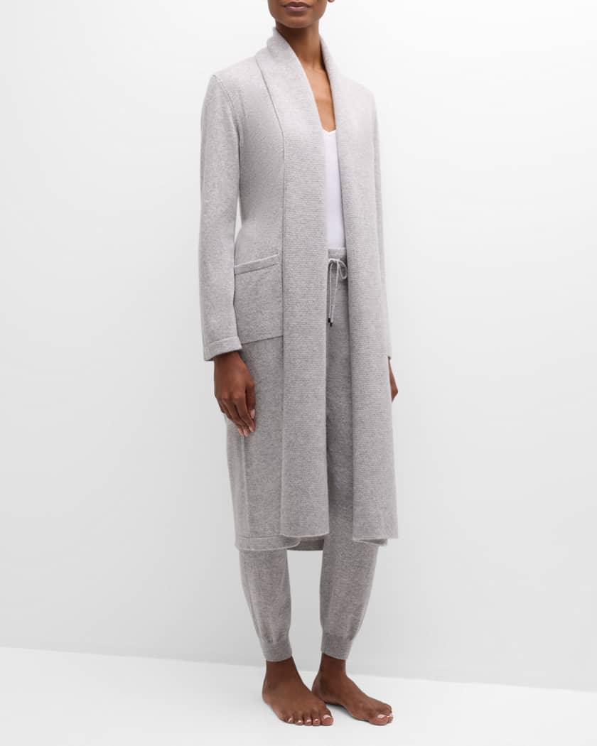 Cashmere Shawl-Collar Robe