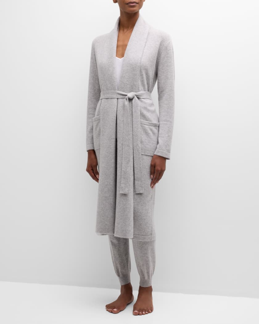 Cashmere Shawl-Collar Robe
