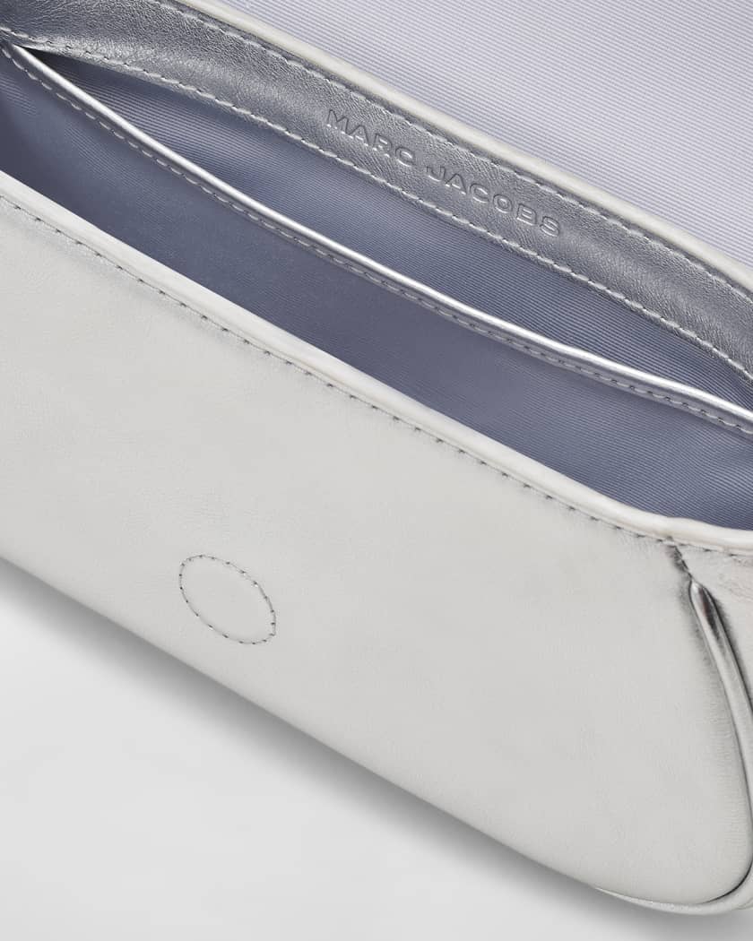 The Metallic Leather Clover Shoulder Bag