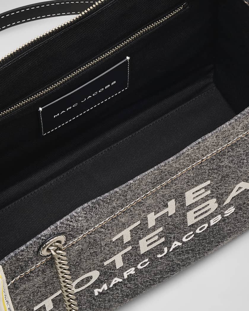 The Denim Chain Medium Tote Bag