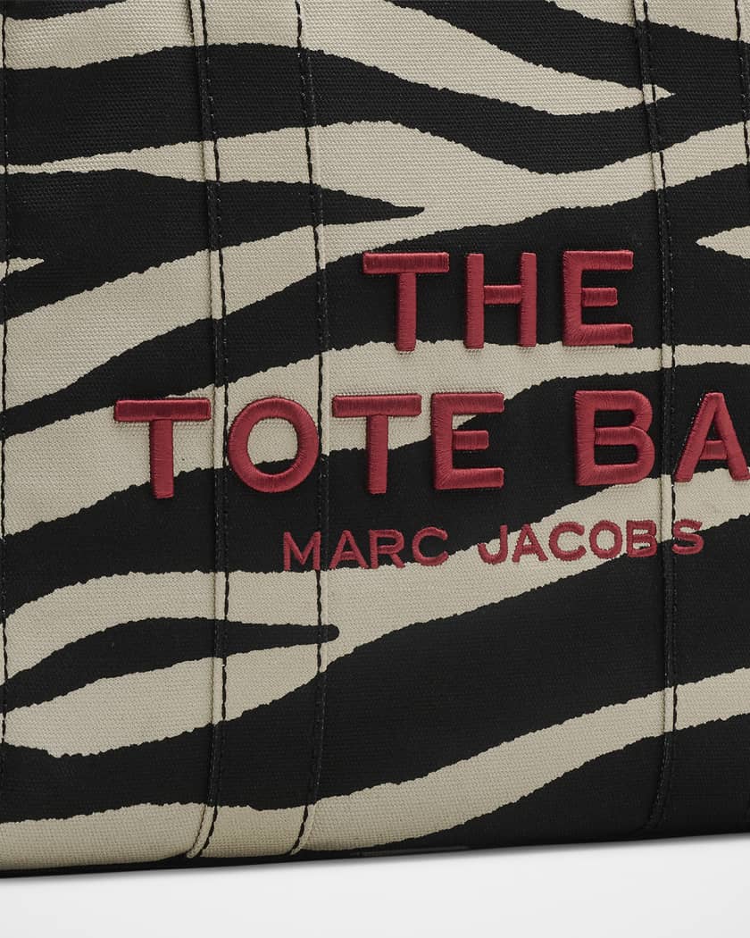 The Zebra Canvas Medium Tote Bag
