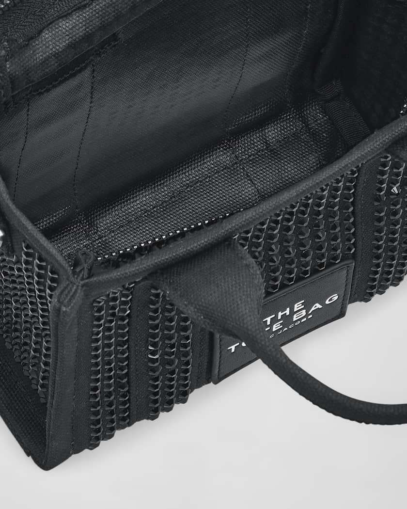 The Crystal Canvas Crossbody Tote Bag