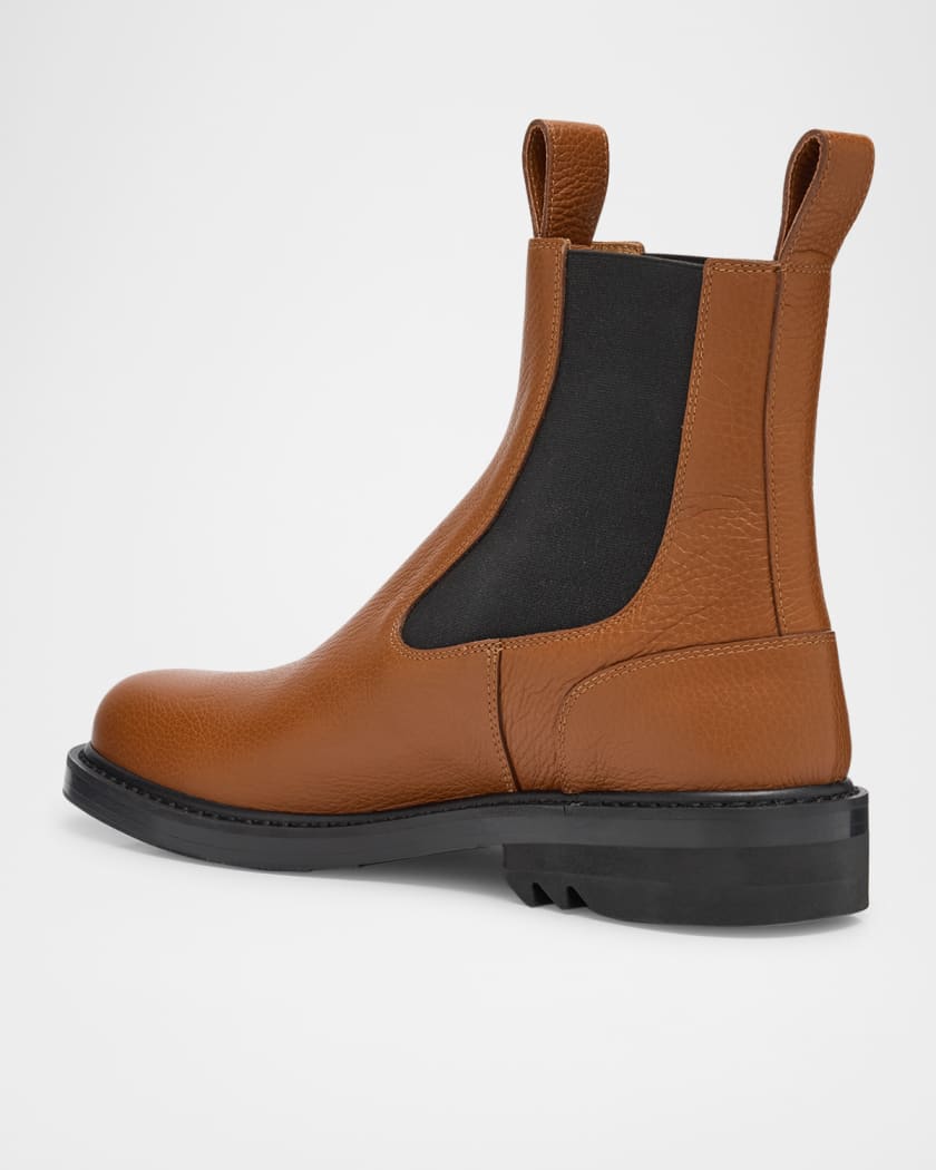 Men's QU110 Leather Chelsea Boots