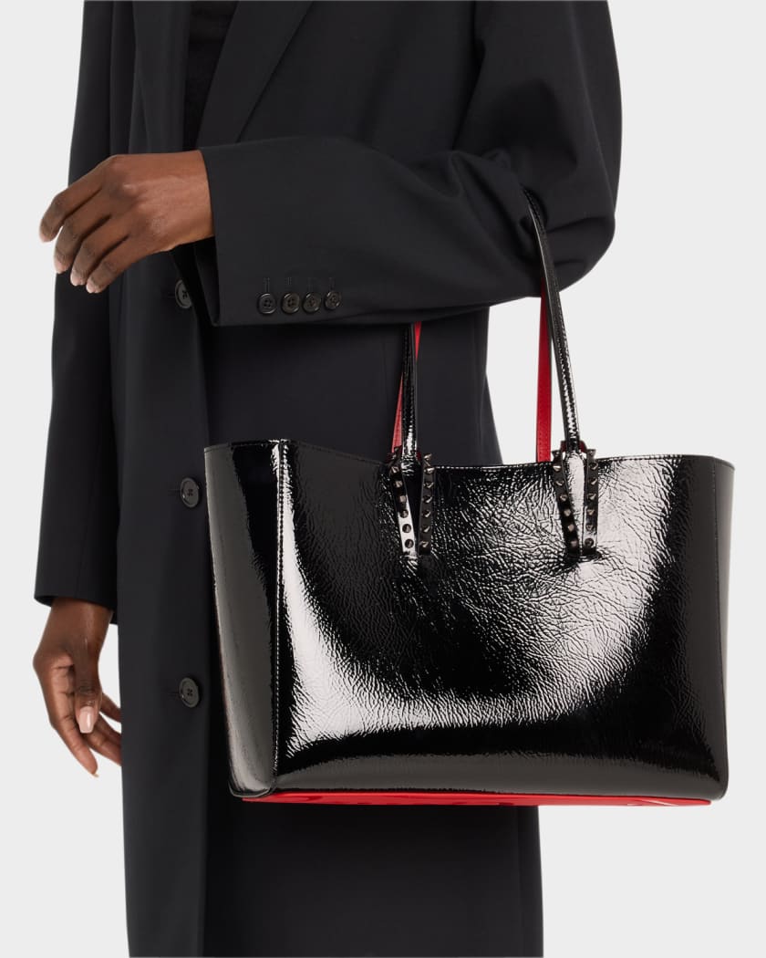 Cabata Small Tote Bag in Patent Leather 