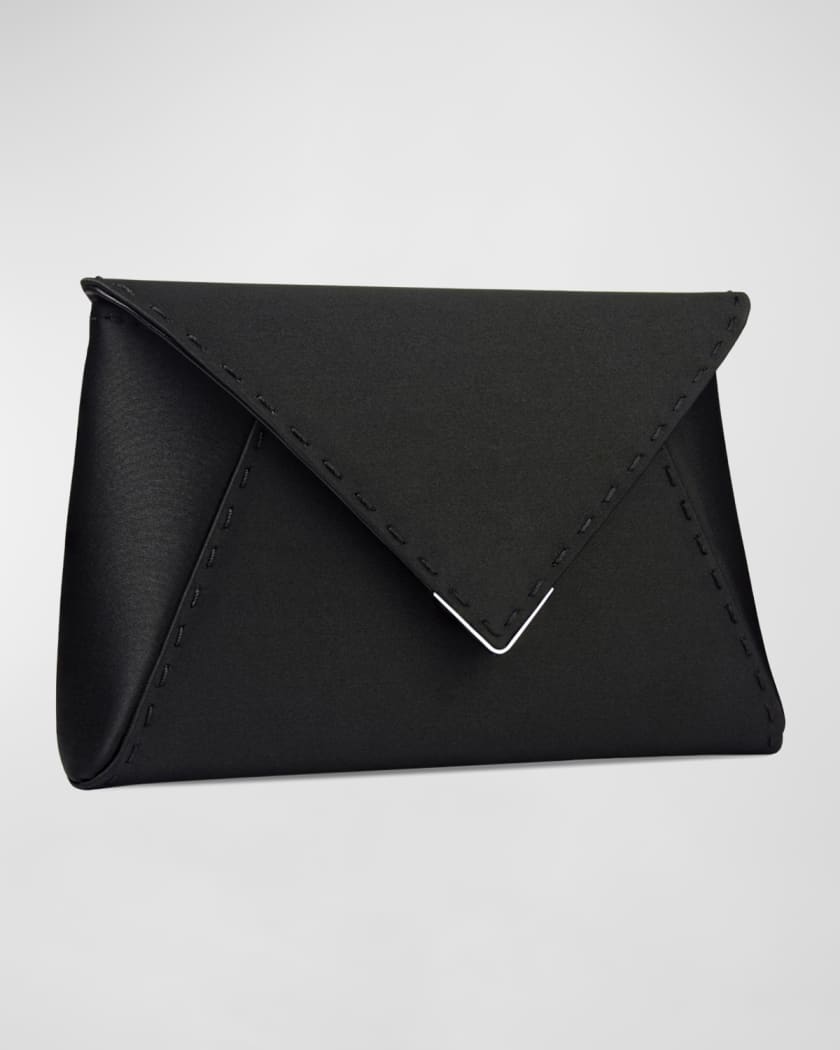Lee Small Satin Pouchette Clutch Bag
