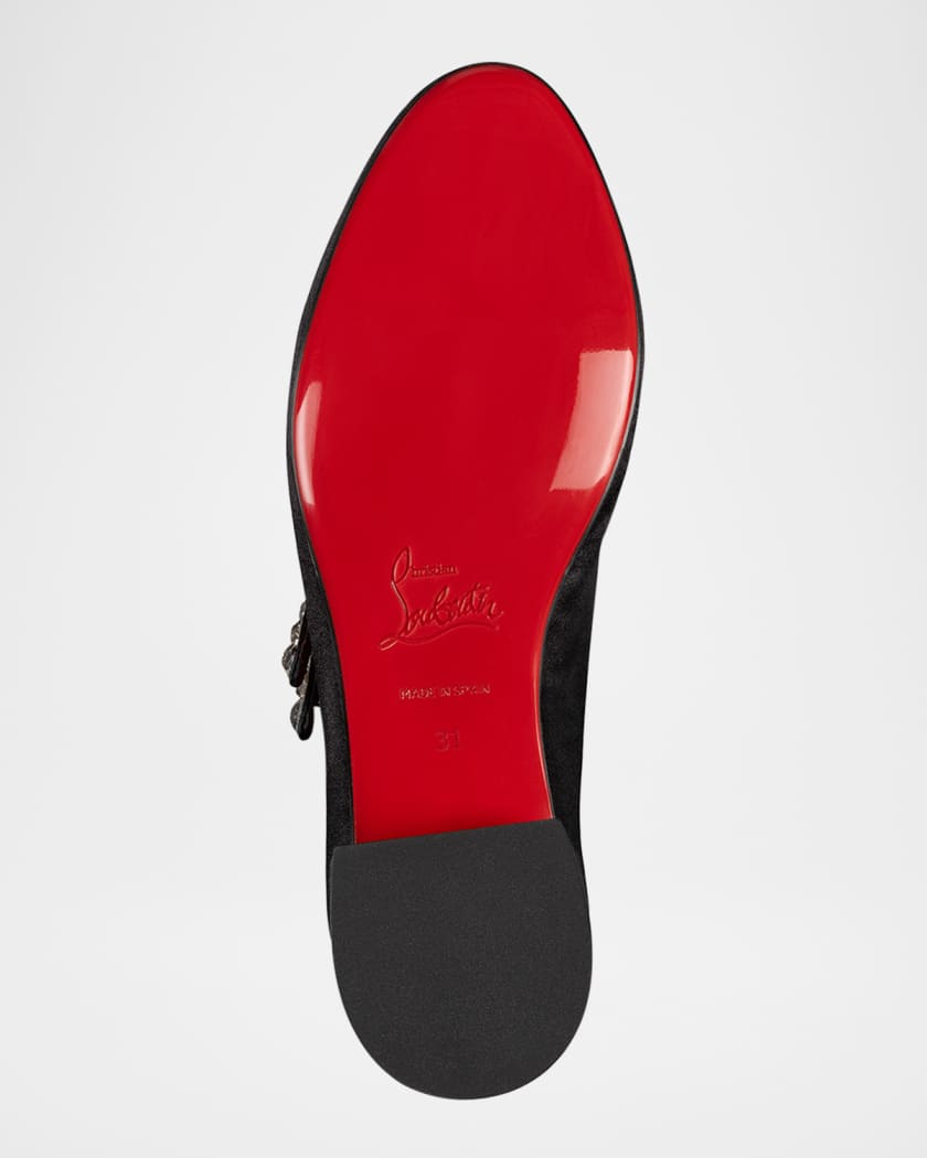 Girl's Jane Fille Strass Ballerina Flats, Toddlers/Kids