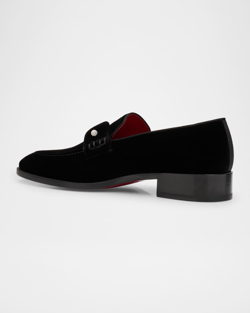 Men's Chambelimoc Night Strass Velvet Loafers
