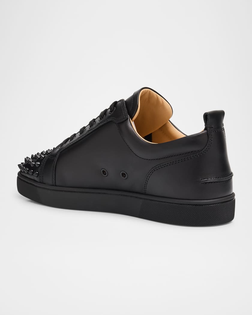 Men's Louis Junior Spikes Leather Low-Top Sneakers