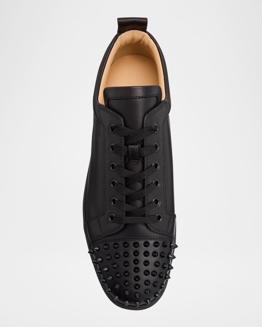 Men's Louis Junior Spikes Leather Low-Top Sneakers