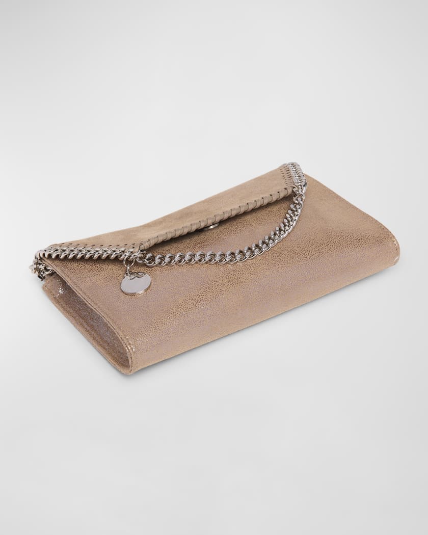 Falabella Mini Shiny Recycled Vegan Leather Crossbody Bag