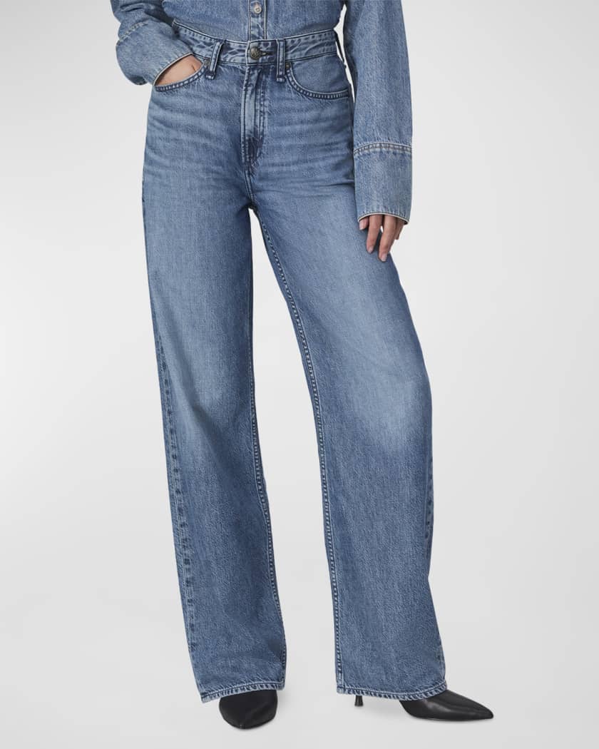 Featherweight Logan Wide-Leg Jeans
