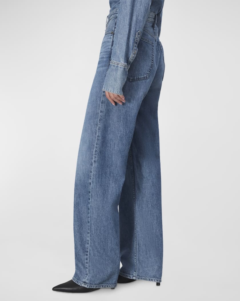 Featherweight Logan Wide-Leg Jeans