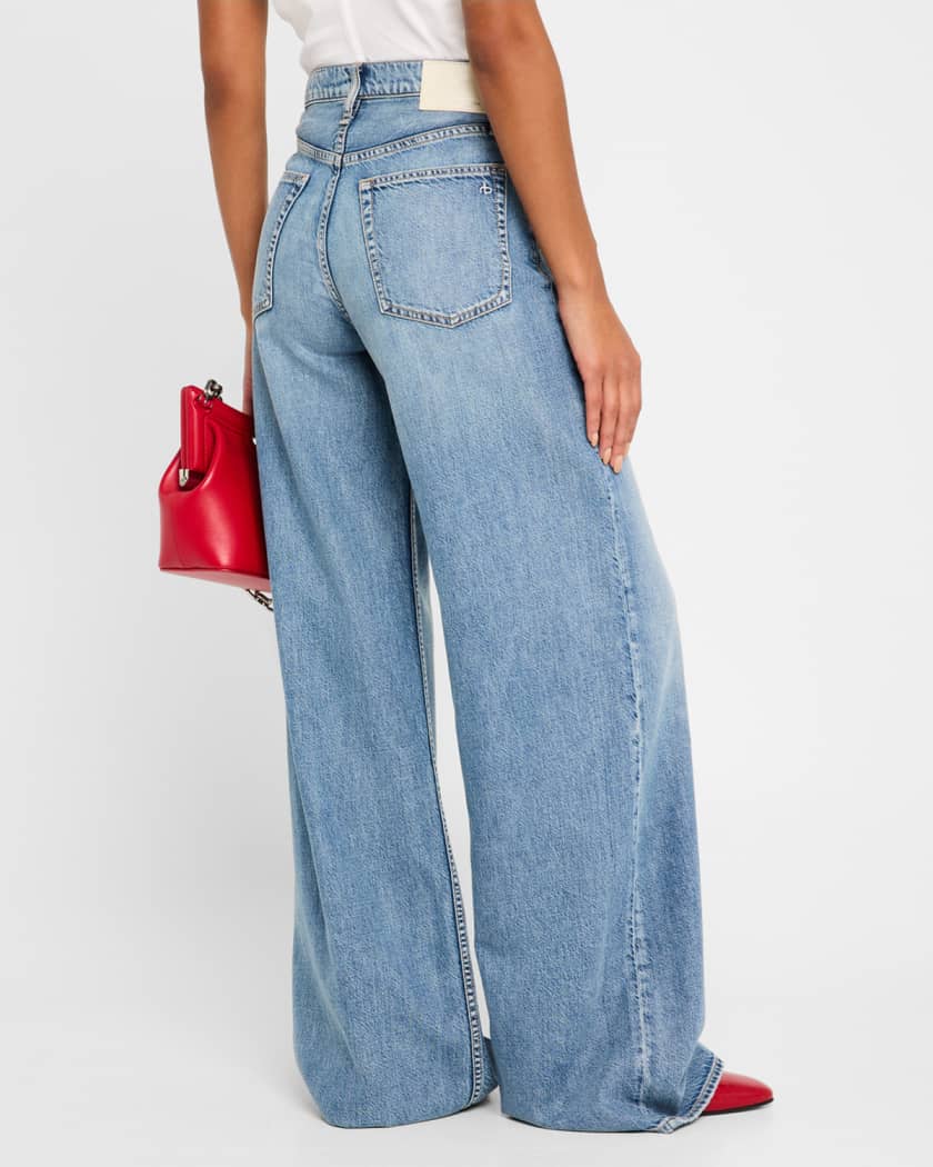 Featherweight Sofie High-Rise Wide Jeans