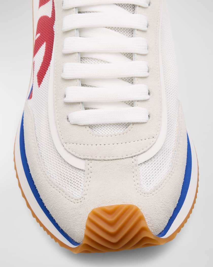 Men's Mixed-Material DG Cushion Sneakers