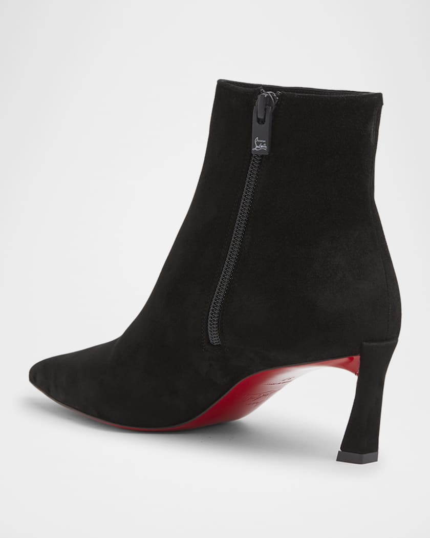 Condora Suede Red Sole Ankle Booties