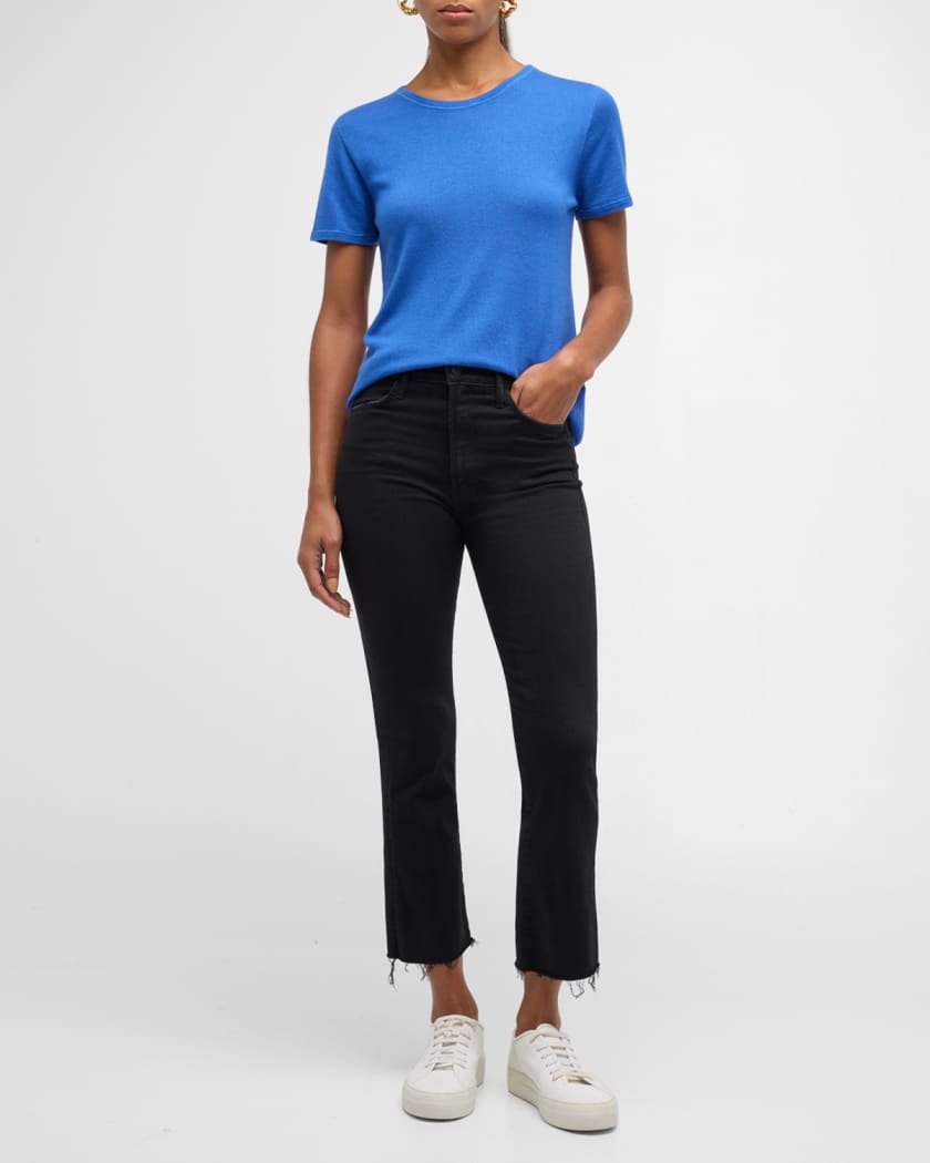 Lil' Hustler Ankle Fray Jeans
