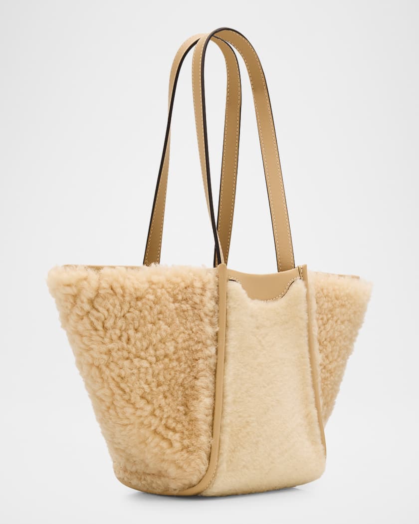 Sadie Small Faux Fur Tote Bag