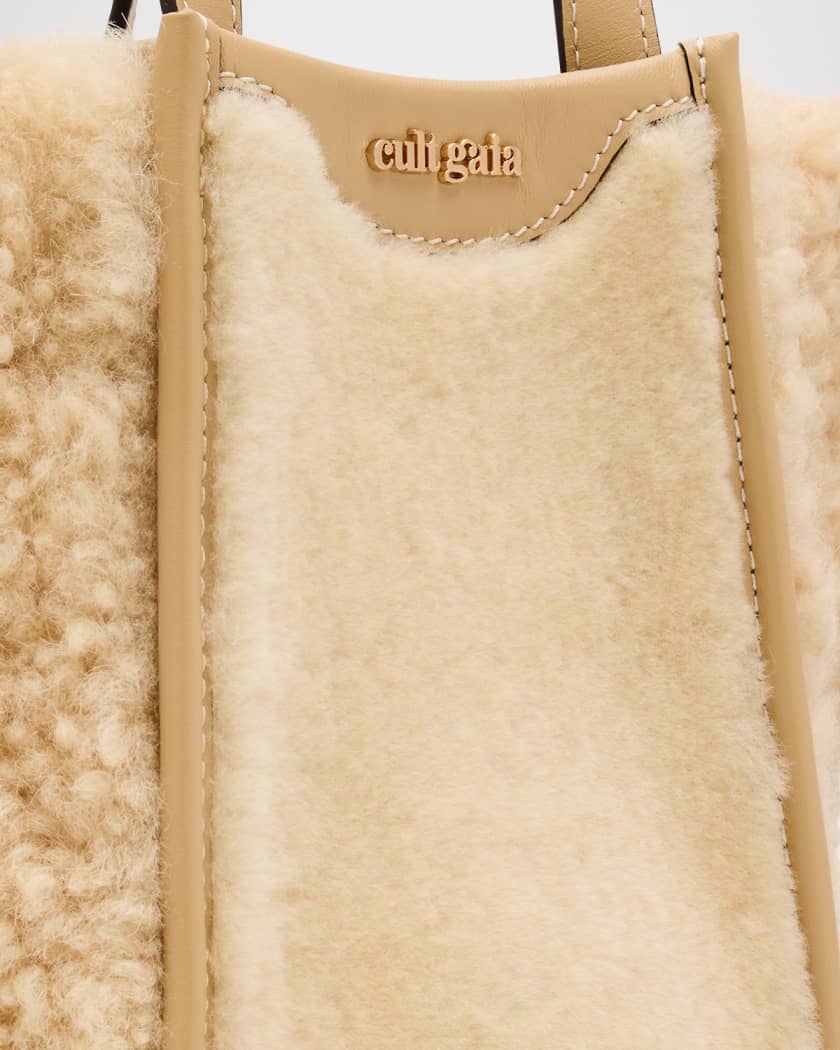 Sadie Small Faux Fur Tote Bag